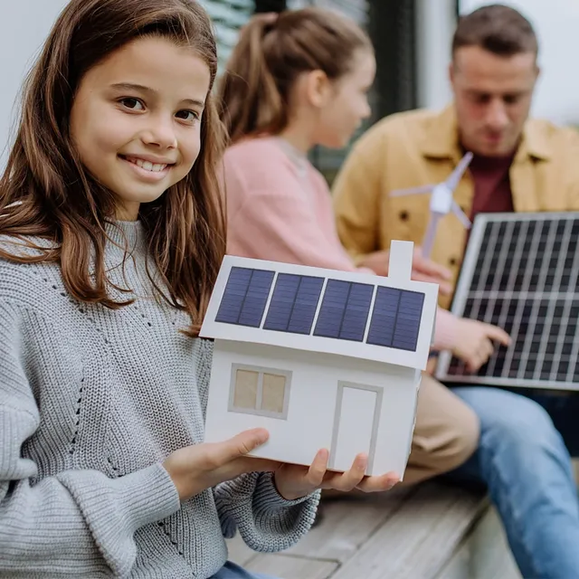 Module de charge solaire en polysilicium 5W 5V – vue 5