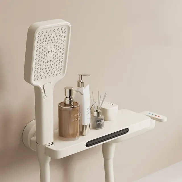 Robinet de baignoire cascade de salle de bains blanc… – vue 4