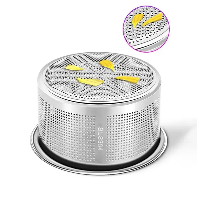 Filtre grille évier acier inoxydable 304 argent poli… – vue 2