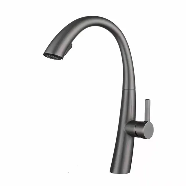 Robinet d'évier de cuisine en acier inoxydable 304 – vue 4