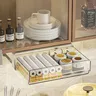 Tiroir rangement sous bureau transparent acrylique fumé… – vue 5
