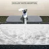 Tapis absorbant évier lavabo cuisine microfibre gris… – vue 2