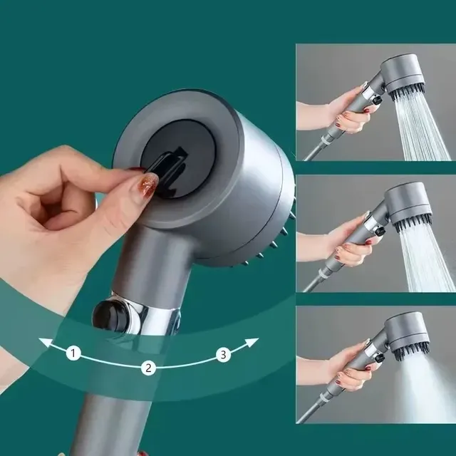 Filtre de douche quatre modes – vue 3