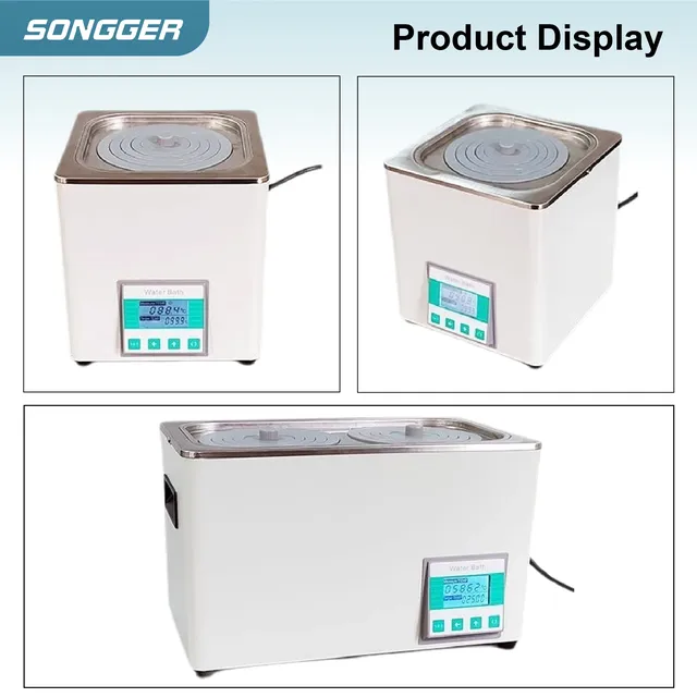 Bain-marie Thermostatique Numérique 220V 3L 6L Acier… – vue 6