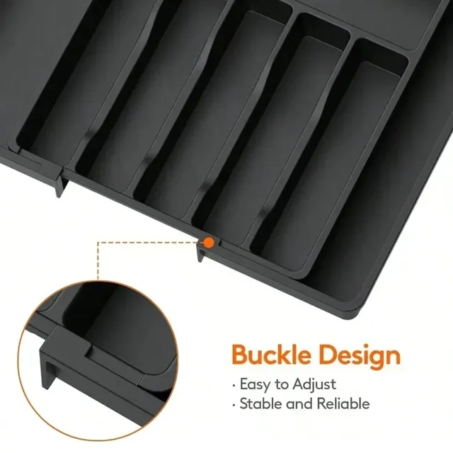 Organisateur tiroir cuisine extensible réglable range… – vue 3