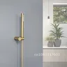 Pommeau de douche à main en or brossé – vue 5