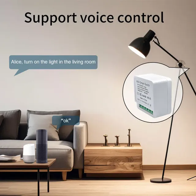 Mini Module de commutation intelligent WiFi 16A/20A – vue 4