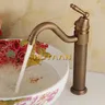Robinet lavabo mitigeur monocommande monotrou surélevé… – vue 3