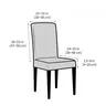 Housse de chaise en bois – vue 6
