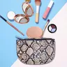 Miroir rond de maquillage grossissant Double face en métal – vue 3