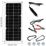 Kit de panneau solaire portable étanche avec port USB – vue 6