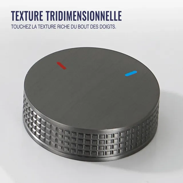 Robinet de lavabo en métal – vue 6