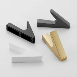 Accessoires de salle de bain crochets muraux porte-manteau mural crochets muraux pour suspendre des vêtements crochet pour sacs cintres dorés pour serviettes de cuisine