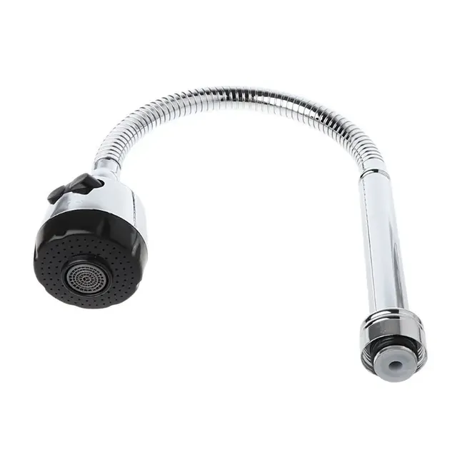 Robinet cuisine extractible douchette ronde chromée… – vue 4