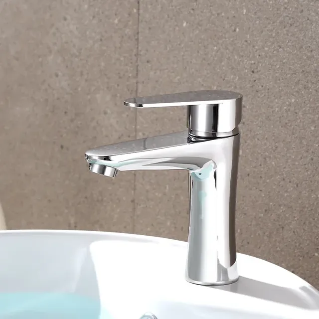 Robinet d'eau à poignée unique en acier inoxydable – vue 6