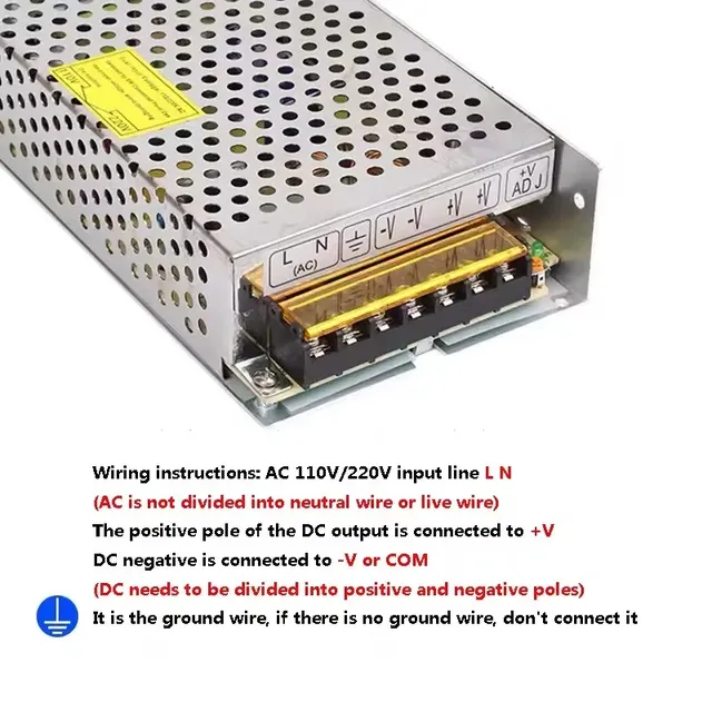 Alimentation à découpage DC 5V 2A 5A 10A 20A 30A 40A 60A… – vue 4