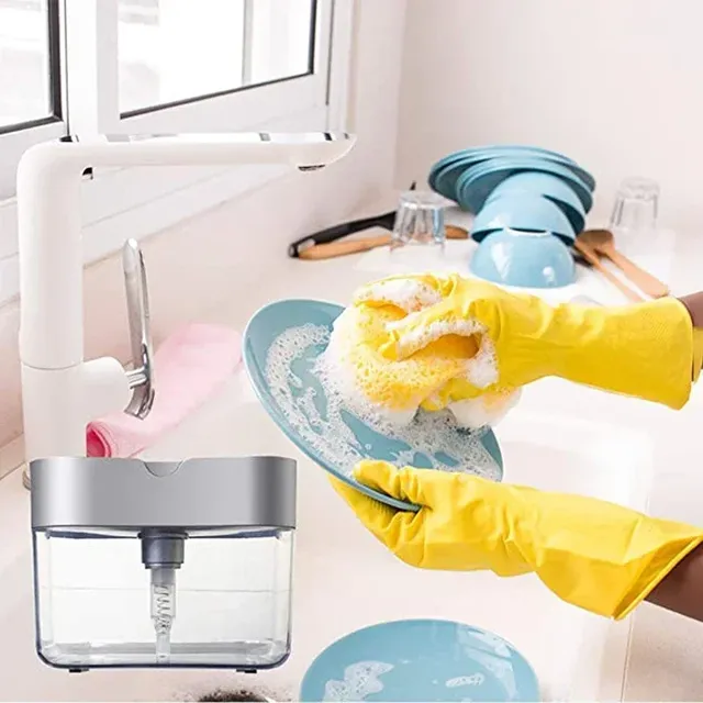 Boîte à savon éponge distributeur de savon distributeur… – vue 2