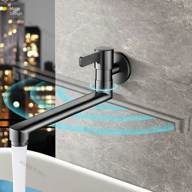 Robinet mural monotrou – vue 5