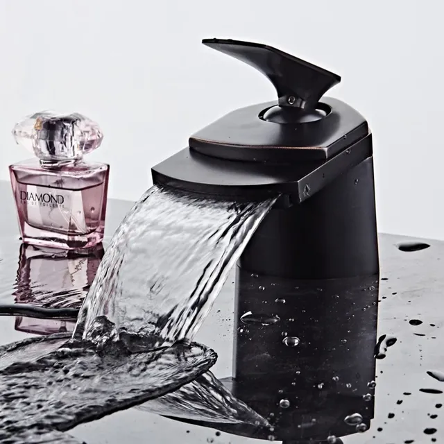 Robinet de lavabo en or Rose – vue 5
