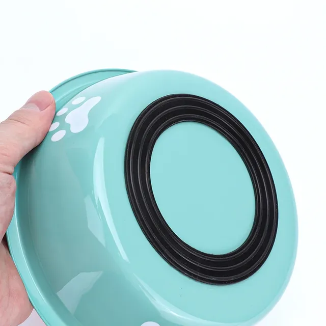 Nouveau bassin pour chien en acier inoxydable imprimé… – vue 4