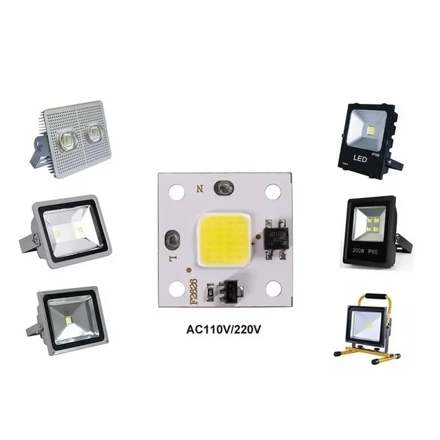 Ampoule IC intelligente COB 10W 20W 30W 50W 220V – vue 2