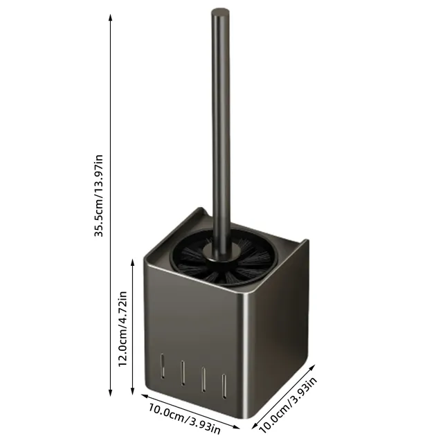 Salle de bain Porte-brosse de toilette Outils de… – vue 6