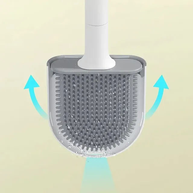 Brosse de toilette murale en Silicone souple – vue 2