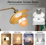 Ampoule LED moderne lampe en direct RGB télécommande à… – vue 4