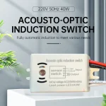 Détecteur de Module de commutateurs intelligents, marche/arrêt automatique, accessoires de commutateur de lumière, capteur sonore 220V, contrôle de la lumière, amélioration de l&rsquo;habitat