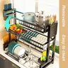 Étagère de rangement multifonctionnelle au-dessus de… – vue 3