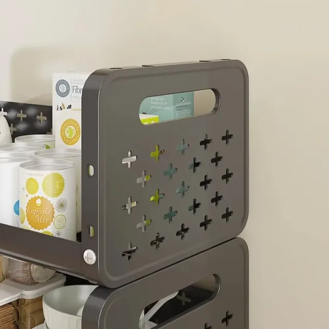 Chariot étagère rangement cuisine modulable multicouche… – vue 5