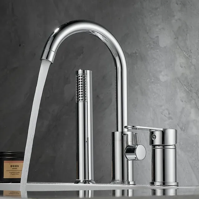 Robinet de baignoire-douche de salle de bains – vue 4