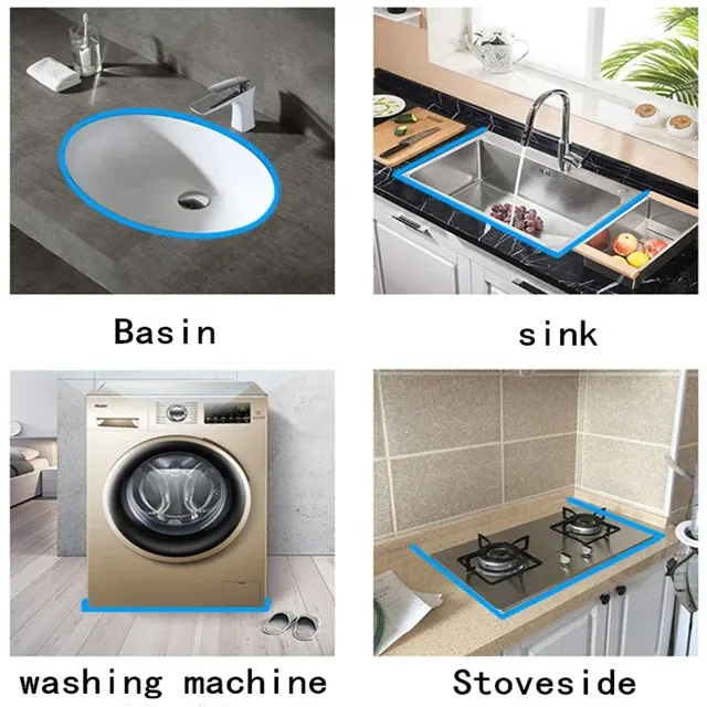 Bande de Retenue d'Eau Chaude en Silicone Multicolore – vue 3