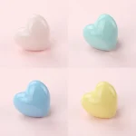 Boutons de chambre d&rsquo;enfants, meuble de maternelle, tiroir, vitrine, porte, dessin animé, mignon, trou unique, petite poignée en céramique