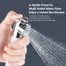 Kit de douche encastré avec couvercle en plastique marin – vue 2