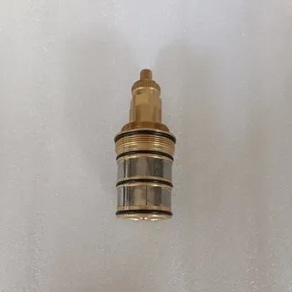 Cartouche thermostatique laiton mitigeur grand débit filetage cannelé…