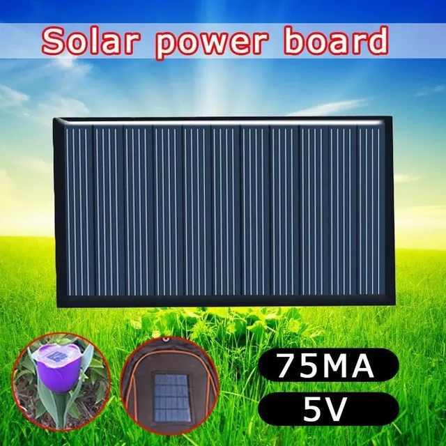 Panneau solaire en silicium polycristallin – vue 2