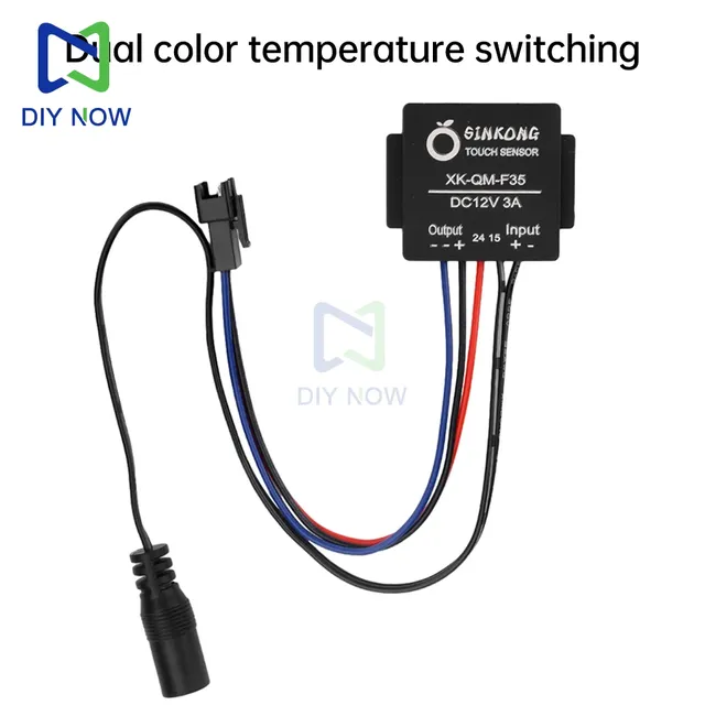 Capteur de commutateur tactile LED continu gradation… – vue 3