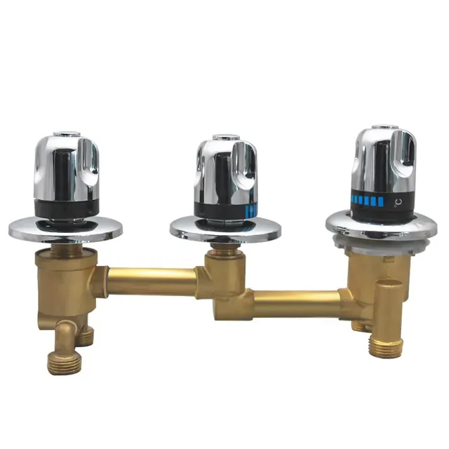 Mitigeur bain thermostatique trois pièces encastré… – vue 4