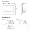 ME81H WiFi Thermostat intelligent LCD régulateur de… – vue 6