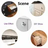 Boutons armoire commode tiroir diamantés cristal… – vue 4