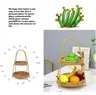 Panier en bambou tissé à la main à deux couches – vue 4