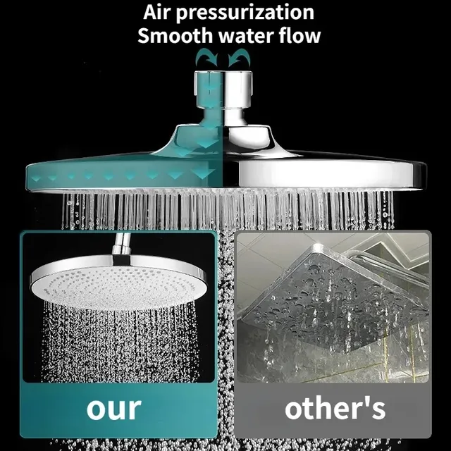 Pommeau de douche à pluie à pulvérisation supérieure… – vue 2