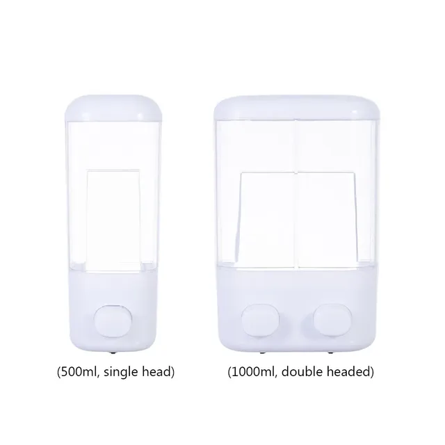 Distributeur Savon Liquide Mural Pompe Bouton Poussoir… – vue 2