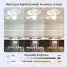 LED ventilateur de plafond lumière moderne intelligent… – vue 4