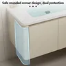 Meuble vasque suspendu trois portes monobloc blanc cuve… – vue 2