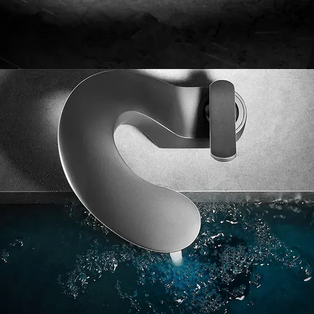 Robinet de Cascade Froide et Chaude en Laiton Chromé – vue 4