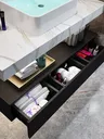 Armoire de salle de bain minimaliste avec évier… – vue 4