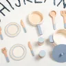 Jouets de cuisine de simulation en bois pour enfants – vue 4