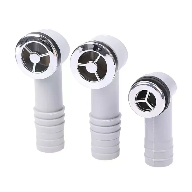 Kit tuyau flexible corrugé gris plastique pvc adaptable… – vue 3